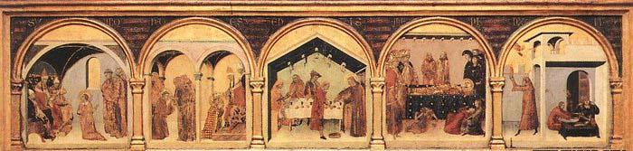 Simone Martini predella china oil painting image